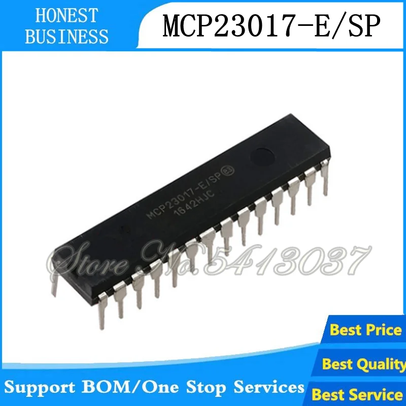 5 шт.-20 шт. MCP23017-E/SP DIP-28 MCP23017-E MCP23017 DIP Новинка