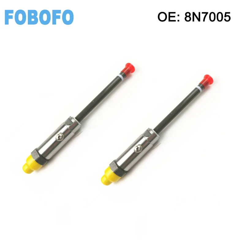 6 PCS Fuel Injectors Pencil Nozzle Assembly Fit Caterpillar CAT 3304 3306 8N7005