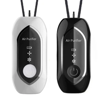 

Air Purifier Portable Personal Necklace USB Rechargeable Air Cleaner Mini Ionic Purifier Wearable for Home Car