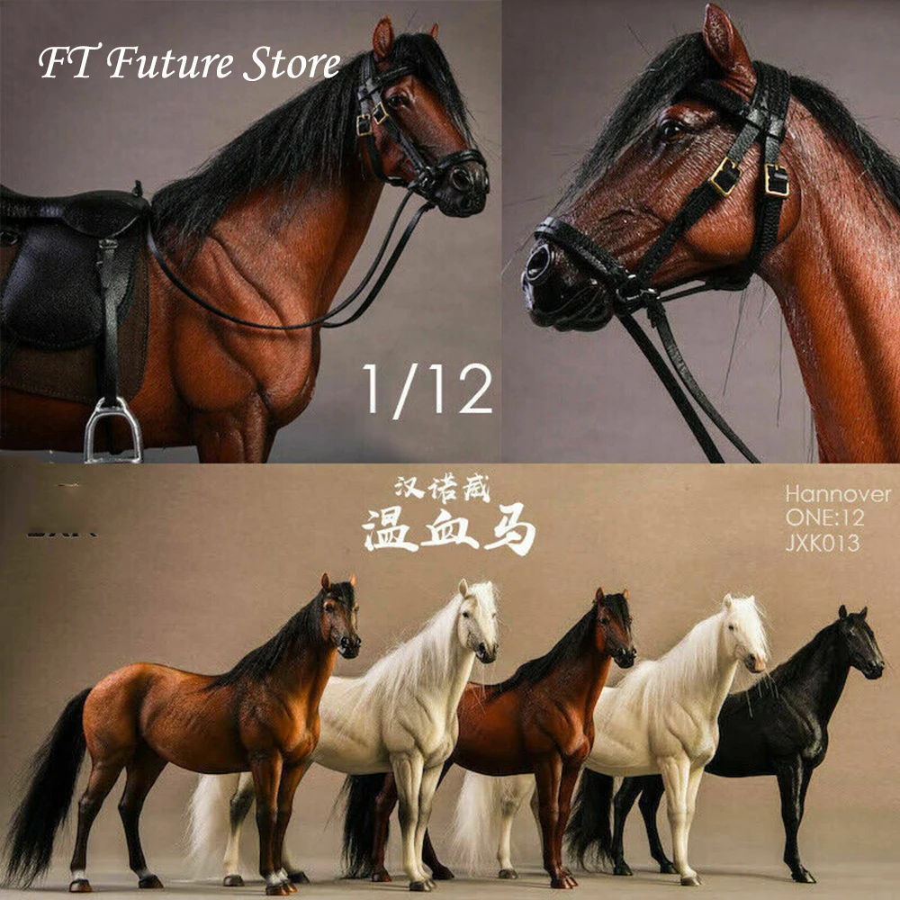 1/12 Коллекционная JXK013 Hannover Horse Warmblood аниме статуя Пальма фигурка игрушки с жгутом модель для 6 дюймов фигурка