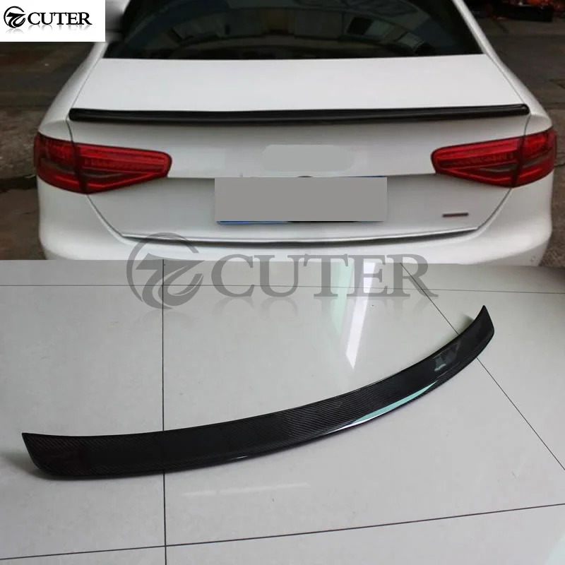 

A4 B8.5 Carbon Fiber Car Rear Spoiler Wings for Audi A4 B8.5 Car Body Kit 13-16