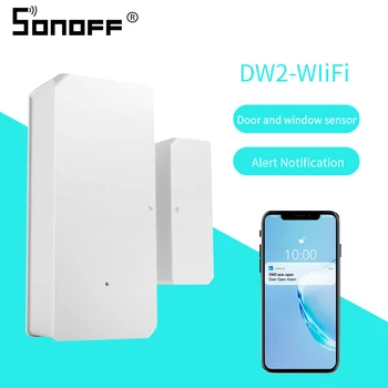 

2020 Itead SONOFF DW2 WiFi Wireless Door Window Sensor/Detectors Security Alarm Smart Home App Control for EweLink IFTTT