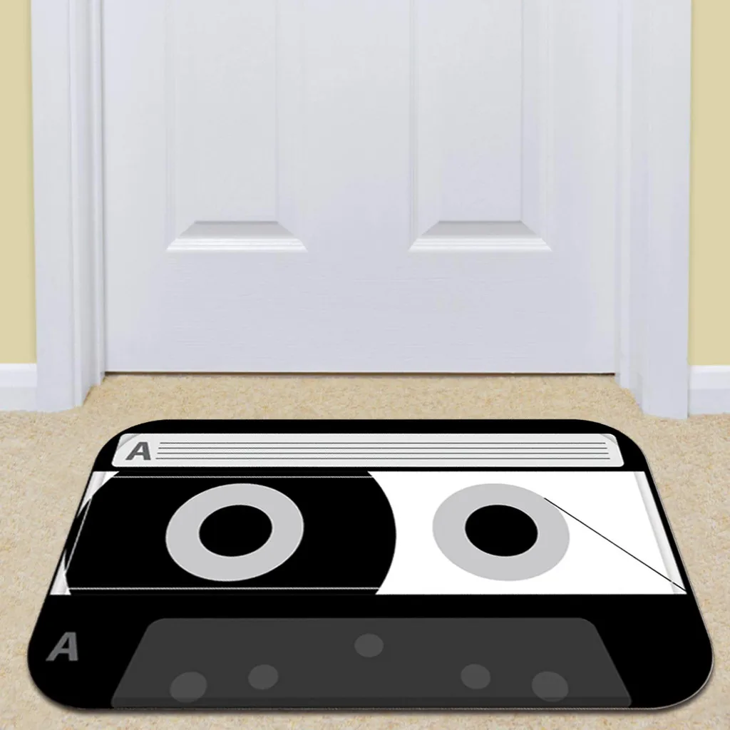 ISHOWTIENDA лента кассета образец ленты ковра дома прихожая спальня полиэстер нескользящий коврик для ванной комнаты 40X60 см# a729y40