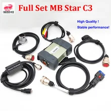 Super mb estrela c3 pro com software das v2020.12 alto desempenho mb estrela c3 carros & caminhões scanner diagnóstico com software hdd