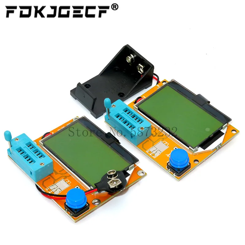 Lcr-T3 12846 Lcd M328 Digital Transistor Tester Tester Retroilluminazione Diodo Triodo Capacità Esr Metro Mos/Pnp/Npn L/C/R