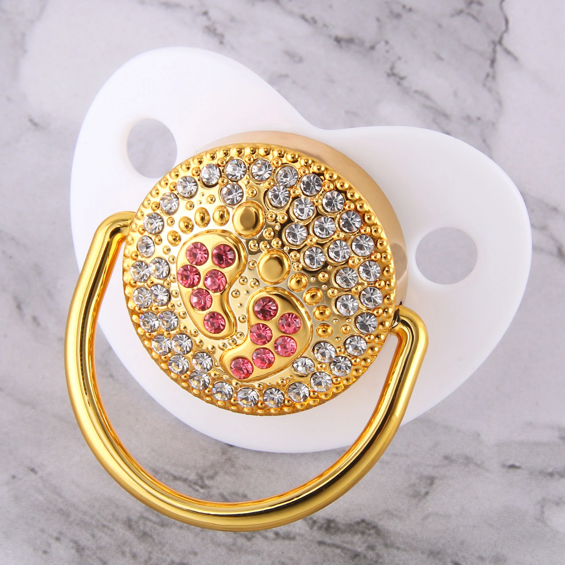 Роскошные Детские Соски Оптом Bling Соска со Стразами Ортодонтические Пустышки