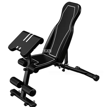

6405 Foldable Supine Board AB Chair Sit Up Bench Dumbbell Fly Stool Multifunctional Crunch Bench Indoor Abdominal Fitness Device