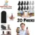 20ШТ Мобильная игра Fingertip Перчатки Finger Sleeve Anti-sweat Handheld E-sports Anti-slip Touch Screen Anti-slip Finger Sleeve