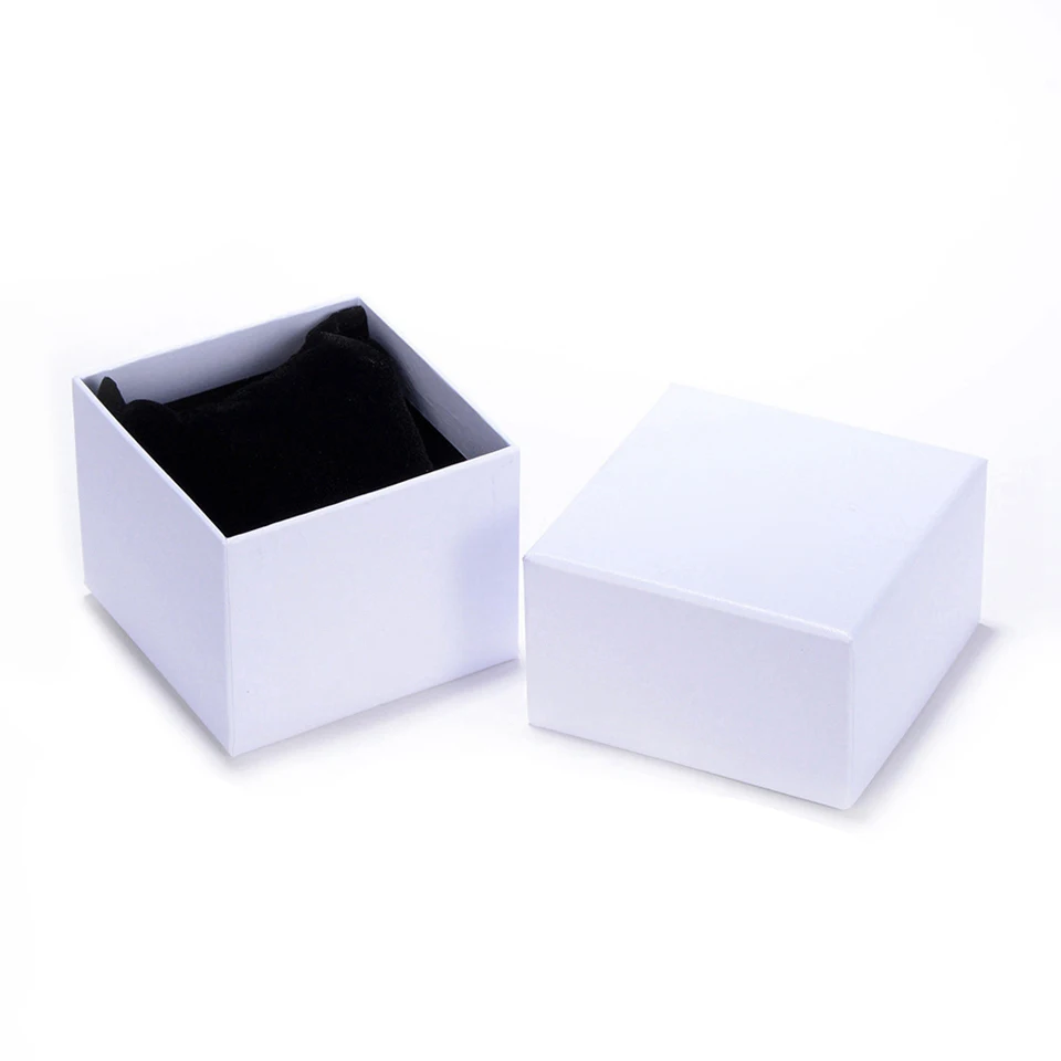 Пустая коробка, черный цвет, белый цвет, 3 стиля - Цвет: 2