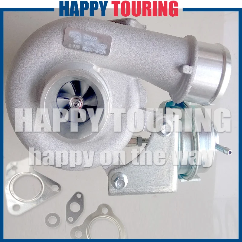 Новый турбокомпрессор TF035 28231-27800 49135-07302 49135-07300 49135-07100 turbo для Hyundai Santa Fe 2 CRDi D4EB л.с. |