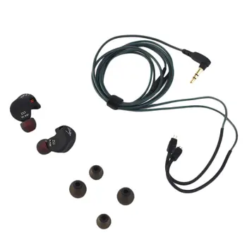 

KZ ZS3 Ergonomic Detachable Cable Earphone in Ear Audio Monitors Noise Isolating Hifi Music Sports Earbuds with Microphone Black