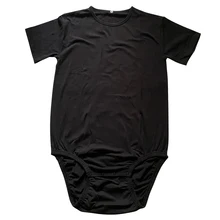 Adulto bebê onesie pijamas soild cor snap virilha bodysuit abdl