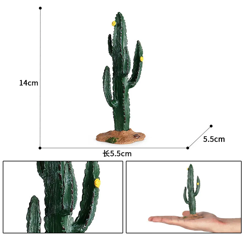 Simulation Farm Decoration Accessory Fruit Tree House Models Garden Landscape Scenery Miniature Action Figures Toys for children