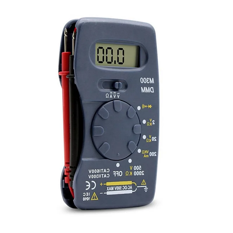 DT83B Pocket Digital Multimeter Ammeter Voltmeter DC/AC Ohm Voltage Meters Tester Large Screen Electrical | Инструменты