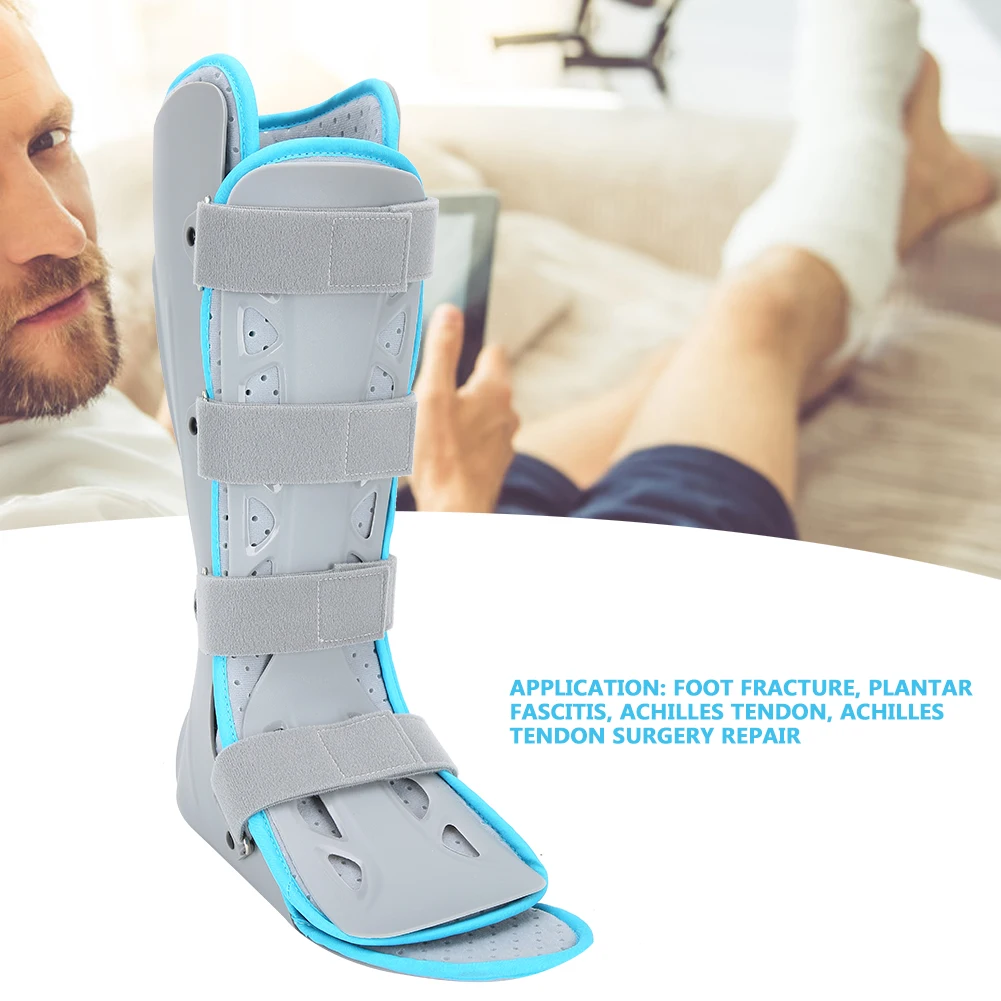 Ankle Foot Sprains Braces Foot Drop Orthosis Ankle Fracture Rehabilitation Support Safety Reinforcement Care Splint Detachable