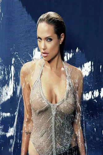 J003 Angelina Jolie Famous Actress Movie Star Sexy