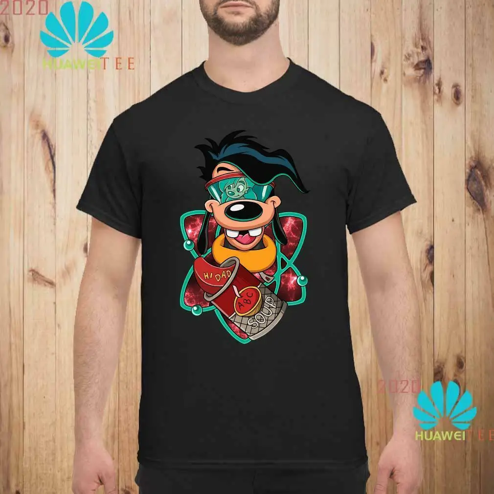 Max Goof Hi dad ABC Soup Футболка Мужская Женская Толстовка черная короткая мужская
