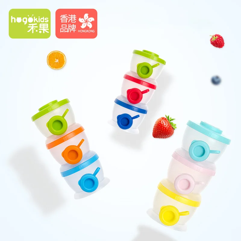 

Hogokids Milk Box Portable Nursing Infant Large-Volume Milk Cans Baby Clothing Milk Powder Carrying Case Milk Container