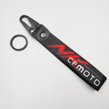 

10 PIC Motorcycle Car Key Ring Ribbon Hanging Buckle Metal Buckle for NK 250 460 600 Personality Cool Practical Ornaments