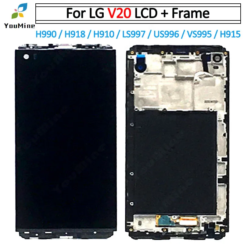 ЖК-дисплей для LG V20 внешний дисплей с рамкой запасные части VS995 VS996 LS997 H910 экран LCD |