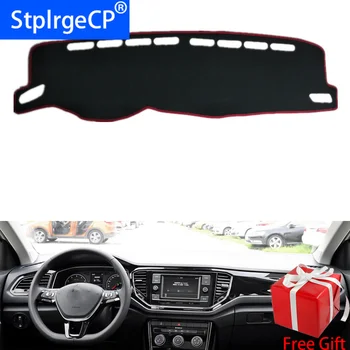 

for Volkswagen T-ROC 2018 dashboard mat Protective pad Shade Cushion Pad interior sticker car styling accessories