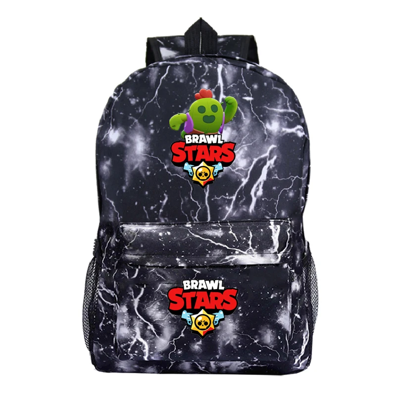 

2019 New Fashion Back to School Brawl Stars Backpack Children Student Bookbag Backpack Daily Backpack Cartoon Mochila bag