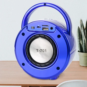 

Portable Bluetooth Speaker ultra-loud Stereo Deep Bass Sound System 7W wireless Subwoofer Loudspeaker Music surround