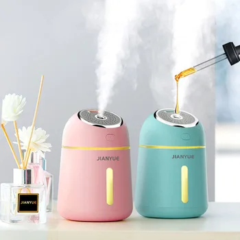 

Mini Air Humidifier Multifunction 4 In 1 Essentiel Oil Aroma Aromatherapy Diffuser USB Household Air Freshener Mist Maker
