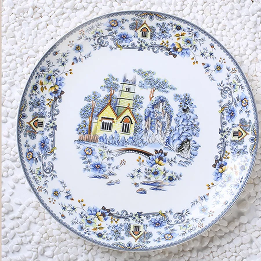 Керамическая столовая посуда jingdezhen с 60 головками набор блюд китайские блюда