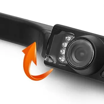 

License plate frame universal, CCD high-definition night vision, color, 170 degrees, car rear view, car back-up camera