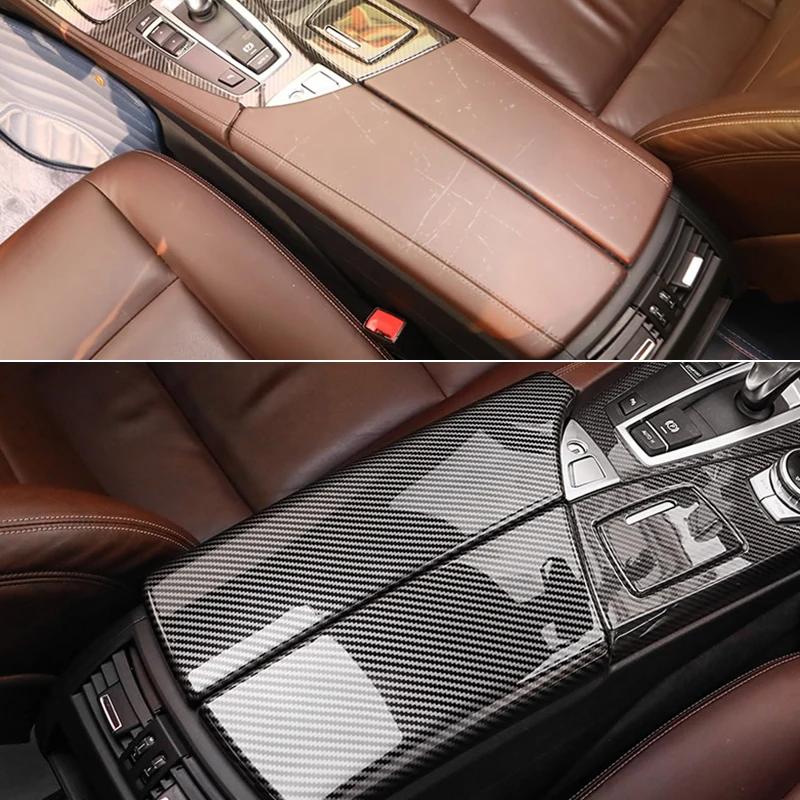 Car Center Console Armrest Box Cover Cap For BMW F10 F11 5series GT F07 G30 528i 523i 535i 530d 530i Interior Seat Arm Rest Cove