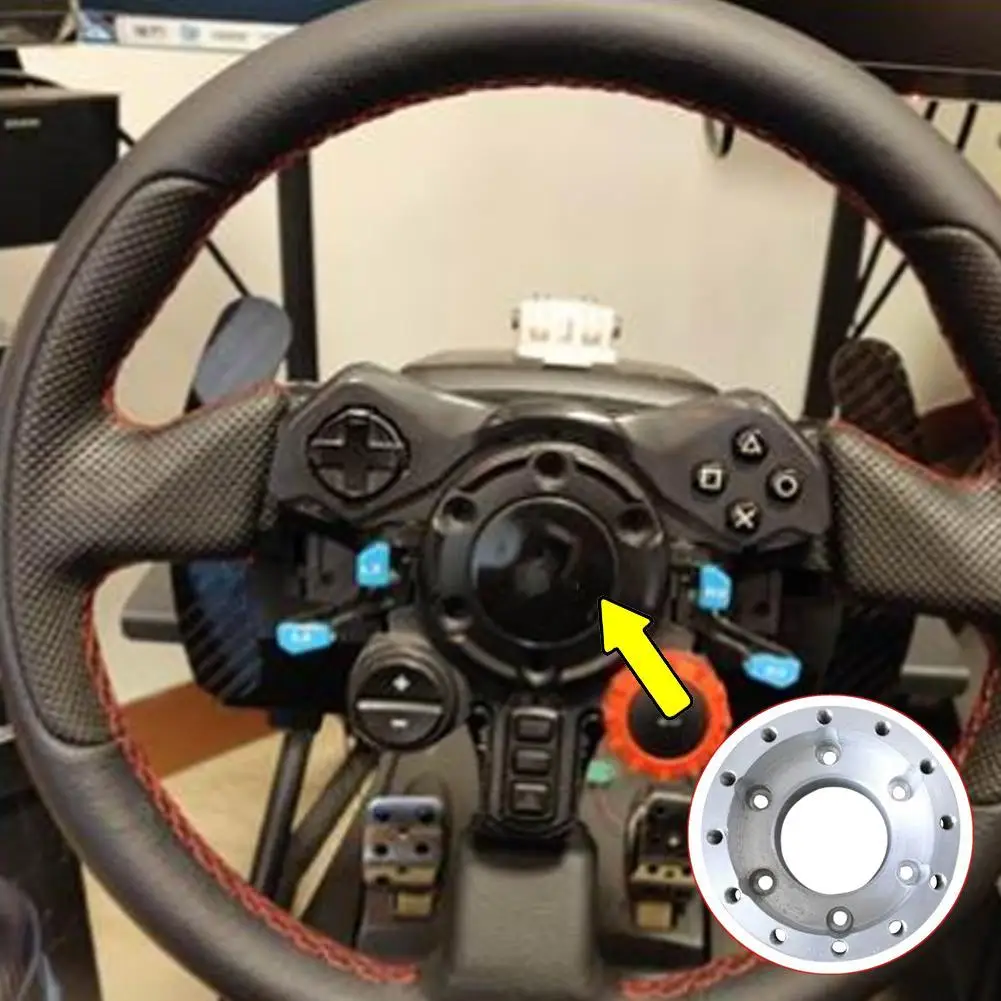 for Logitech G29 27 923 Steering Wheel Adapter Plate Racing Car Game Modification Parts 13/14inch Transfer | Электроника