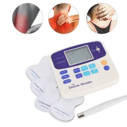 Digital Meridians Pulse Physiotherapy Instrument Massager Electronic Health Low Frequency Body Relax Muscle Stimulator Massager