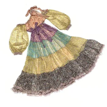 

Luxury Runway Fashion 100% Natural Crinkle Silk Dresses Women 2020 Summer Holiday Style Designer Wear Floral Dress