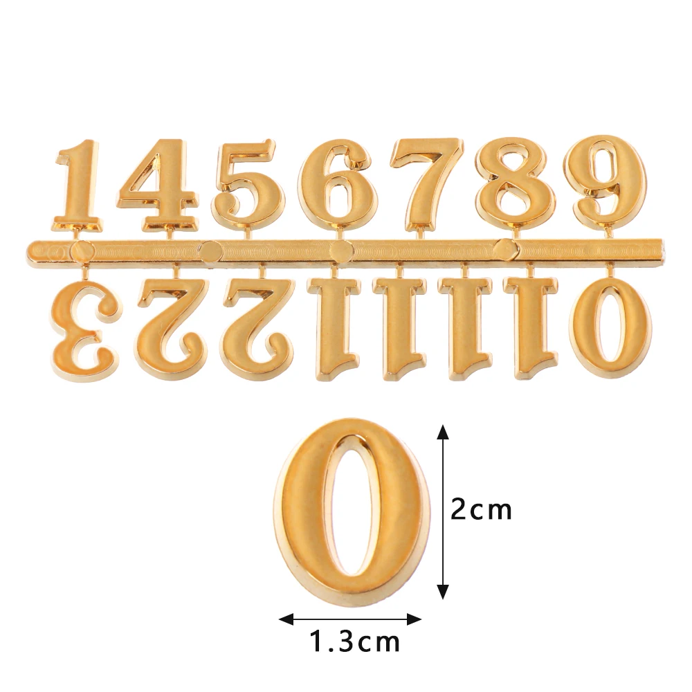 DIY Repair Tools Replacement Gadget Restore Arabic Number Clock Numerals Accessories Roman Numerals Quartz Clock Parts clock parts
