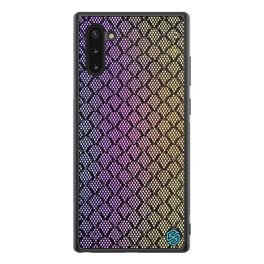 Чехол для samsung Galaxy Note 10 5G чехол NILLKIN Twinkle чехол полиэфирная сетка Светоотражающая задняя крышка для samsung Note10 чехол - Цвет: Rainbow