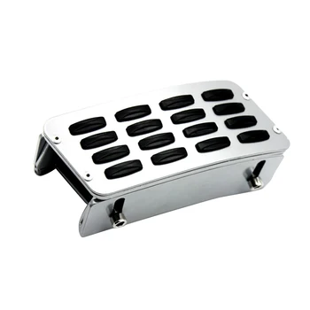 

Car Front Foot Rest Pedal Non Slip Gas Fuel Cover for Jeep Wrangler JK 07-17