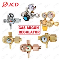 JCD G5/8" 0-25Mpa Argon CO2 Mig Tig Flow Meter Gas Regulator Flowmeter Welding Weld Gauge Argon Regulator Pressure Reducer 2