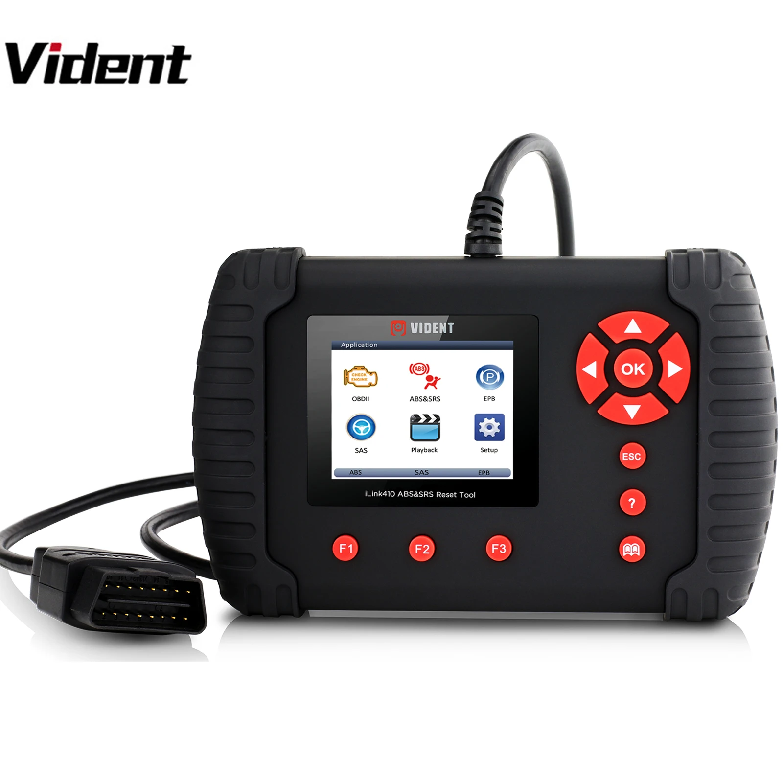 Vident iLink450 OBDII диагностический инструмент сканирования для ABS SRS