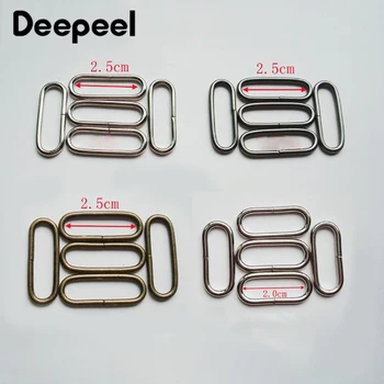 

10pcs 20/25mm Metal O Ring Buckles Baby Shoes Connector Adjustable Hooks Bag Belt Buckle DIY Hardware Accessories BF287