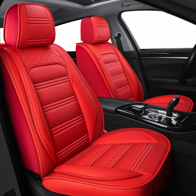 Новые кожаные автомобильные чехлы на сиденья машины для Mitsubishi Все модели pajero dazzle