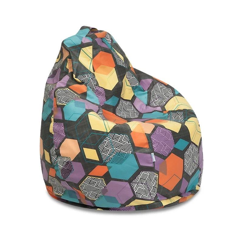 Preise Lima puh Delicatex multicolor Große Sitzsack Sofa Lima Liege Sitz Stuhl Wohnzimmer Möbel Abnehmbare Abdeckung Mit Füllstoff kinder Bequeme Schlaf Entspannung Einfach Sitzsack Bett Hocker Puff Couch Tatam Solide Puh Sitzkissen O