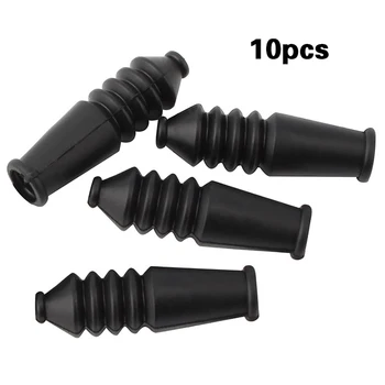 

10pcs Mountain Folding Bicycle Dust Jacket Brake Line V Elbow Protection Cover Accessories Rubber Sleeve