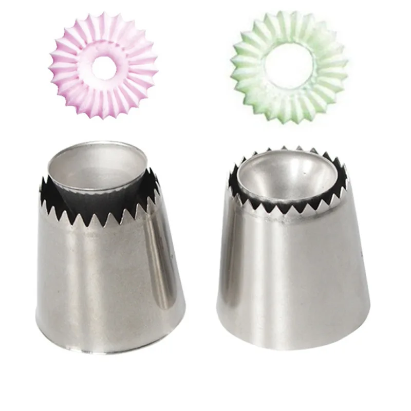 

Amazon Hot Selling Romeo Ring Decorating Nozzle 14G Cookie Hollow Mouth Stainless Steel Japanese Style Online Celebrity Cream Ma