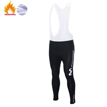 Movistar штаны для велоспорта, теплые брюки для велоспорта, зимние теплые штаны для горного велосипеда, велосипедные колготки, 9D гелевая подкладка, длинные штаны