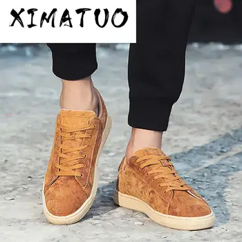 

2020 Spring New Casual British Men Shoes Breathable High Quality Designer Genuine Cow Leather Loafers Fashion Sneakers