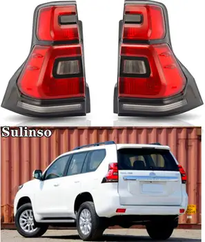

Sulinso 2PCS New Led Tail lights LH RH Sequential Indicator Replacement For Toyota Land Cruiser Prado 2010-2016 Plug & Play