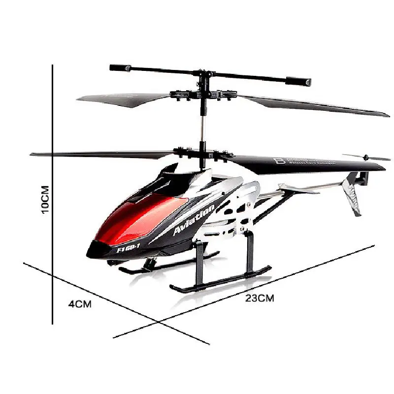 RCtown Helicopter 3.5 CH Radio Control Helicopter with LED Light Rc Helicopter Children Gift Shatterproof Flying Toys Model2021 5