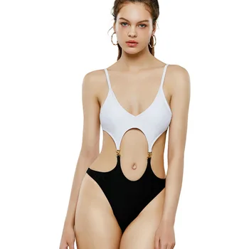 

Swimsuit Woman 2019 Plus Size Swimwear One Piece Swimsuits One-Piece Sexy Bikini Hot Beach Split Women Animal Spandex Sierra