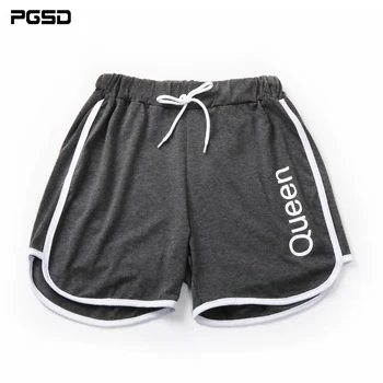 

PGSD 2020 Summer Simple Fashion Casual Women Beach Sexy sports Lady shorts Stretch Waist Lace up clothes female Short Pants Hot